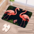 thumbnail image 5 of Flamingo Non-Slip Machine Washable Polyester Kitchen Mat Indoor Rug Kitchen Rug, 5 of 6