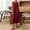 Wine, variant on QUNYINEY Cotton Linen Womens Sun Dresses Pink Sleeveless Midi Casual Tank Dress with Pockets Loose Fit Beach Crew Neck Drop Shoulder Dresses