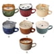 thumbnail image 2 of Advancent Taza de cerámica de dibujos animados, 320ml de capacidad, boca suave, parte inferior antideslizante para una comodidad suave y cálida Utensilios de cocina Copa Erizo, 2 of 6