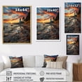 thumbnail image 4 of Designart "Rhode Island horizon" Cityscapes Canvas Wall Art, 4 of 5