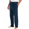 thumbnail image 4 of Nautica Men's Fleece Lounge Pajama Pants 2-Piece, Navy/Red Check Medium, 4 of 4