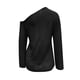 thumbnail image 4 of Blusa de manga larga con botones para mujer, camisa sólida sin tirantes, fina, cálida, Sexy Fridja  FKASFK3101, 4 of 5