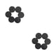 thumbnail image 4 of Tholdsy Pack of 6 Thumbstick Silicone Protector Maintenance Replacement Caps Spare Joystick Parts Console Covers Game Repair for PSVita Negro 2piezas, 4 of 6