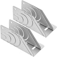 thumbnail image 1 of HLONK 2pcs Insulation Pipe Cutter Precision Pipe Insulation Cutting Guide Adjustable Rubber Pipe Insulation Cutter Guide Stainless Steel Foam Pipe Insulation Cutting Guide for Home Indust, 1 of 10