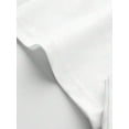 thumbnail image 4 of Men's White Oversized Spider Web Graphic T-Shirt, Crew Neck Short Sleeve Casual Top, 4 of 7