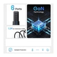thumbnail image 3 of 160W USB Type C Charger Multiple Ports PD PPS QC4.0 Desktop Fast Charger ,Customer Friendly, 3 of 5