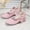 Red, variant on Dpytoraw Girls Pearl Bow Low Heel Mary Jane Shoes, Little/Big Kids Princess Girl Wedding Dress Shoes Sizes 11