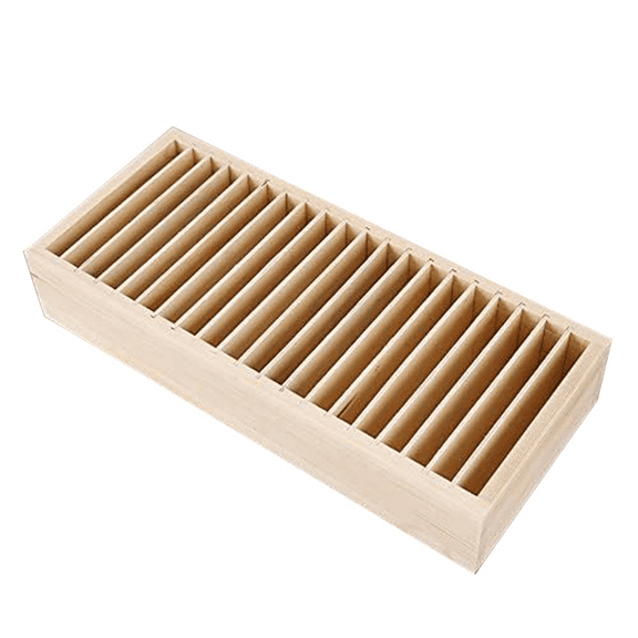 Headband Holder, Hairband Storage Display Box, Wood Scrunchie Organizer for Girls, Stand