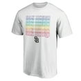 thumbnail image 2 of Men's White San Diego Padres City Pride T-Shirt, 2 of 3