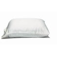 thumbnail image 4 of XL Cool Extra Large Oversize Special Cooling Pillowcases. 25 Inches Wide Fits The Biggest Pillows! Cooling Lyocell Fabric Stays Extra Cool and Dreamy Soft. 2-Pack Queen White, 4 of 6