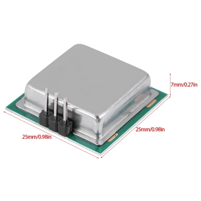 Module de Capteur à Micro-Ondes à Induction Radar 24 GHz, pour Détection Sans contact, Portée de 15 M, Sensibilité Élevée, Faible Coût