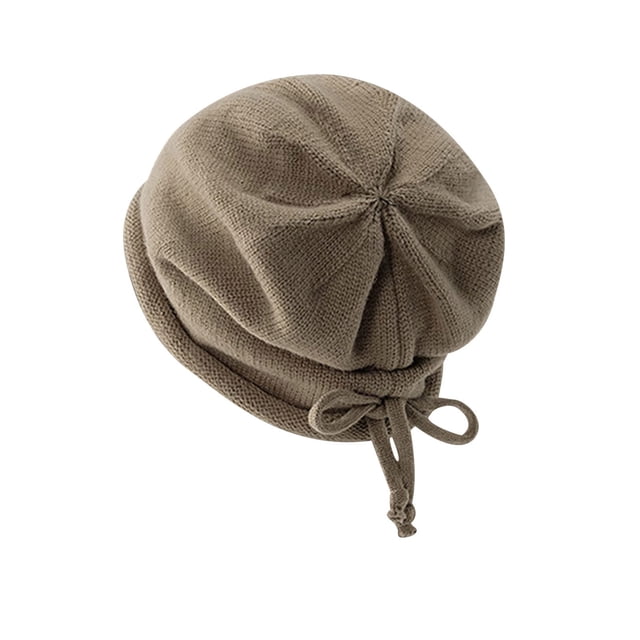 Cuidado personal, compresas, toallas sanitarias, gorros apilables con cordón, versátiles y tejidos, para hombre y mujer, gorros de moda para invierno, gorros apilables versátiles y cálidos, gorro tall