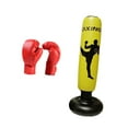 thumbnail image 2 of Bolso de boxeo inflable para niños Bolsa pesada Favor regalo de juguete con guantes Bolso de boxeo independiente para entrenamiento Karate, 2 of 8