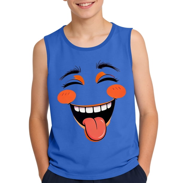 Camisola de Niños Pequeños con Impresión de Gradiente Lindo, Tela Suave sin Mangas para el Uso Casual Y Ocasiones Especiales