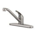 thumbnail image 1 of Oakbrook 4877361 One Handle Brushed Nickel Kitchen Faucet, 1 of 1
