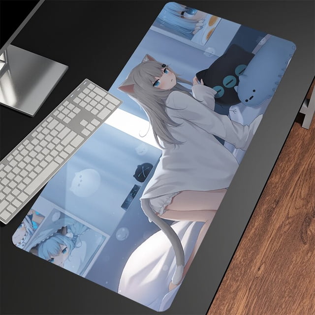 Alfombrilla de ratón grande para Gamer, tapete de teclado, Alfombra de escritorio Sexy para Pc HD, alfombrilla de ratón de empresa para regalo LIUWENJING unisex