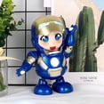 thumbnail image 5 of Dancing Iron Man Robot Toy Electric Singing Iron Man Glows Children's Gift, 5 of 9