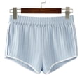 thumbnail image 4 of Zulora Women's Striped Athletic Shorts, 4 of 8