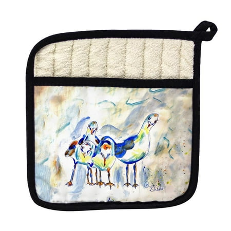 

Betsy Drake PT1338 Sea Gull Gals Pot Holder