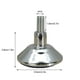 thumbnail image 5 of Riwesomey Parte de soporte de patas deslizantes, deslizamientos universales para muebles, componentes de nivelación de ruedas, Base de muebles, Artesanía M10*20*59, 5 of 6