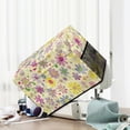 thumbnail image 5 of Floral Sewing Machine Cover Dust Cover, Universal Protective Storage Cover for Singer/Brother, Compatible with Sewing Machine Case/Case with Wheels/Table Pad with Pockets, 5 of 6