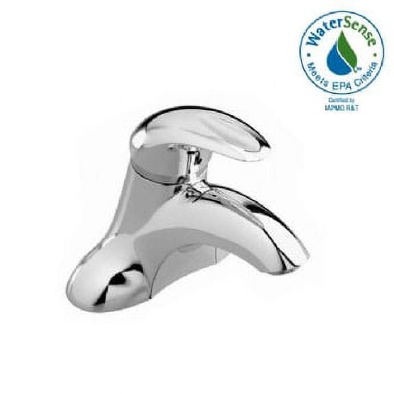 American Standard Reliant 3 4 in. Center-Set Single Handle Bathroom Faucet in Polished Chrome with Indexed Metal Lever Handle