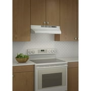 Broan F403001 30 inch Convertible Range Hood, White