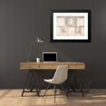 thumbnail image 4 of Luigi Garzi 24x18 Black Modern Framed Museum Art Print Titled - Design Wall Elevation with Stucco and Painted Decorations (1708), 4 of 5