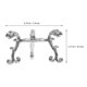 thumbnail image 2 of FENGGUIQU 3Ud Base De Metal Resistente Para Bola De Cristal Con Y Estable, 2 of 8