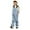 Light Blue, variant on Little Ones Adjustable Insulated Overalls for Winter Outdoor Fun, Snow Play, Snowboarding - Cozy, Waterproof, Knee Guard Overalls