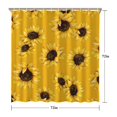 thumbnail image 5 of Waterproof Cute Sunflower Colorful Shower Curtain 72x72 Inch Boho Style Polyester Unique Shower Curtain for Bathroom Hotel Home Decor with 12 Plastic Hooks, 5 of 5
