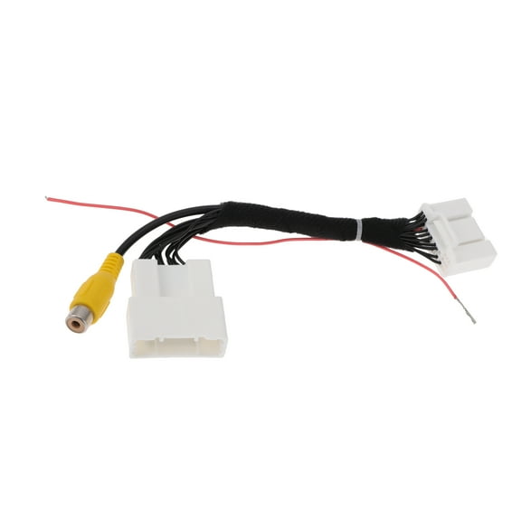 Unique Bargains Rear View Camera Adapter Wire Harness Cable for Toyota Camry 1 Pcs RCA