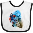thumbnail image 3 of Inktastic Motocross Boys Baby Bib, 3 of 4