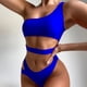 thumbnail image 2 of Bikini cómodo para mujer, traje de baño de una pieza calado sólido, conjunto de ropa de playa OAVQHLG3B Store lin121212, 2 of 4