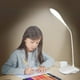 thumbnail image 5 of Lámpara de escritorio LED | Luz de protección ocular giratoria de 360 grados: lámpara de lectura de libros recargable portátil | Diseño anti-miopía | Carga USB | Batería de 2 a 6 horas | 1 Paquete, 5 of 7