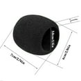 thumbnail image 2 of 10PCS Microphone Windbreak Foam Microphone Cover Hand Washable Wind Elastic Couch Covers, 2 of 3