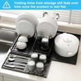 thumbnail image 4 of 2-In-1 Silicone Coffee Maker Mat - Coffee Mat for Countertops, Kitchen Mat Accessories, Coffee Maker, Dishwashing Mat, Heat-Resistant Kitchen Gadget, Black, 4 of 6