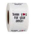 thumbnail image 5 of Thank You for Your Order Stickers - Heart Thanks for Shopping Small Shop Local Handmade - 1 x 1 Inch 500 Total Labels, 5 of 6