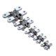 thumbnail image 5 of 2pcs 304 bisagras ocultas de acero inoxidable invisible de la puerta plegable oculta for el hardware de muebles de la cocina con tornillos, 5 of 8