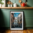 thumbnail image 6 of Vietri Residential 01 - Vietri sul Mare Campania Italy Photography Black Framed Wall Art Print 12 x 18 inches, 6 of 8