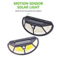 thumbnail image 2 of Labymos Solar Wall Lamp Four Luminous Surfaces Human Induction Wall Lamp 3 Lighting Modes Waterproof, 2 of 8