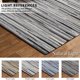 thumbnail image 4 of Alfombra Ramanta Home tejida a mano, 100% algodón, 91 x 152 cm, color gris, 4 of 9