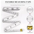 thumbnail image 2 of Soft Body Measuring Tape Ruler Tool Sewing 60" (2 pack), 2 of 4