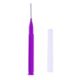 thumbnail image 3 of 8pcs/pack Dental Floss I-Type Tooth Floss Picks Interdental Brush Dental Cleaning Brushes Oral Hygiene Tool (Purple), 3 of 9