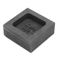 thumbnail image 2 of Lingot, Graphite Températures Chaudes Froides Résistantes 2000 Degrés Celsius pour Laiton Aluminium pour Outil d'Analyse de Test A,B,C,D, 2 of 8