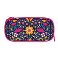 thumbnail image 5 of Uemuo Cinco De Mayo Floral Printed Pencil Pen Case, Portable Pencil Pouch with Zipper, Compact Stationery Bag Makeup Bag, Pencil Bag for Home Office, 5 of 9