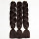 thumbnail image 2 of Extensiones de cabello sintético para trenzas Jumbo Ombre, Kanekalon, 24 pulgadas (60 cm), 300 g/3 unidades (marrón oscuro), 2 of 4