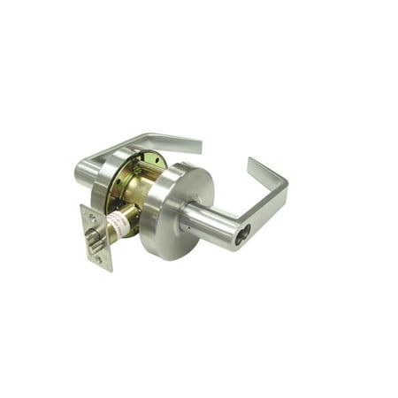 26d Metal (Deltana CL504ECCNC-26D Grade 2 Commercial Store Room Interchangeable Core Clarendon without Cylinder, Satin Chrome - Steel &)