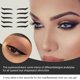 thumbnail image 2 of Adhesivos Temporales para Párpados con Brillo Plateado, 5 Pares, Ideal para Maquillaje Diario y Fiestas, Hechos de ABS, Incluye 10 Unidades, Varios Colores Disponibles., 2 of 7