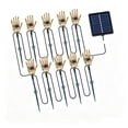 thumbnail image 2 of Eolstice Solar Skeleton Hand Lights, LED Stake Light, Waterproof Outdoor Halloween Decor, Spooky Ghost Hand Ground Light, for Yard Garden, 2 of 6